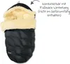 Fellhof Kinderwagen Handwärmer Handmuff WINTERBERG schwarz Produktbild-Vorschau 5