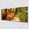 Glasbilder 125x50 Wandbild Druck auf Glas Restaurant Produktbild-Vorschau 2
