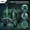 TIREX by xonic® Bollerwagen Faltbar mit PolyurethanXL Produktbild-Vorschau 6
