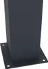 5er-Set Vorgartenzaun 1,9m VOGEL H.80cm aluminium grau Produktbild-Vorschau 15