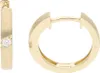 Creolen Gold 585 Brillant JL10-06-3348 JuwelmaLux Produktbild-Vorschau 1