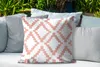 MuchoWow® Outdoor Kissen - Block - Rosa - Muster - 60x60 cm Produktbild-Vorschau 4