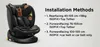 BUF BOOF® B-Joy DELUXE i-Size 40–150 cm Seggiolino auto per Anteprima dell’immagine prodotto 5
