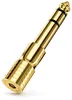 deleyCON Klinke Adapter 3,5mm auf 6,35mm AUX Stereo, Produktbild-Vorschau 1