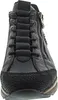 A close-up, front-facing view of a black leather boot. Náhľad obrázku produktu