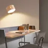 Akku-Wandleuchte aus Holz, LED-Wandleuchte für den Produktbild-Vorschau 5