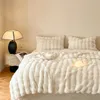 Kuscheldecke Kaninchen Plüsch Decke Kunstfell Warme Produktbild-Vorschau 6