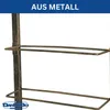 DanDiBo Portabottiglie da parete in metallo nero 240403 Anteprima dell’immagine prodotto 5