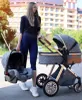 Kinderwagen 3-in-1 – Luxus Kombi-Kinderwagen – Buggy – Produktbild-Vorschau 3