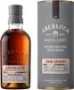 A bottle of Aberlour Casg Annamh Speyside Single Malt Scotch Whisky and its cylindrical packaging are shown side-by-side against a light gray background. Voir les images du produit