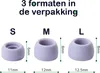Jumada's - "3 embouts en silicone de différentes tailles Voir les images du produit 2