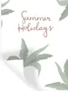 MuchoWow® Wandtattoo Wandsticker Wandaufkleber Sommer - Produktbild-Vorschau 1