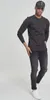 Urban Classics Langarmshirt Herren Basic Henley schwarz M Produktbild-Vorschau 20