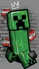 Ręcznik kąpielowy Minecraft Metro Art Creeper 70x140 cm Podgląd zdjęcia produktu 3