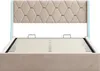 Fortuna Lai Lit rembourré 140x190 cm, lit rembourré avec Voir les images du produit 7