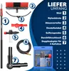 MASKO® Teleskop Waschbürste Reinigungsbürste Ausziehbar Produktbild-Vorschau 3