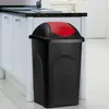 Stefanplast® Mülleimer mit Schwingdeckel 60L Abfalleimer Produktbild-Vorschau 2