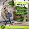 tillvex® Hängesessel mit Gestell Outdoor & wetterfester Produktbild-Vorschau 4