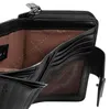 A close-up view of the interior of an open black wallet. Anteprima dell’immagine prodotto