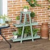 Outsunny Pflanzentreppe, Blumenregal mit 3 Stufen für 6 Produktbild-Vorschau 9