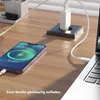 Accezz Ultra Slim GaN Ladegerät - 2x USB-C - 65 W - Weiß Produktbild-Vorschau 2