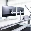DURABLE Uchwyt PRO do 2 monitorów, mocowanie do blatu, Podgląd zdjęcia produktu 8