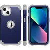 iPhone 14 Hülle, 3 in 1 Hybrid PC TPU Stossfest Robust Produktbild-Vorschau 2