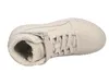 A top-down view of a beige Puma sneaker with a fluffy lining. Produktbild-Vorschau