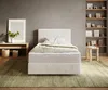 DELIFE Boxspringbett Dream-Well 120x200 cm Bouclé Produktbild-Vorschau 2