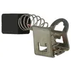 vhbw 2x Kohlebürste 9 x 7,5 x 6 mm kompatibel mit Bosch GSB Produktbild-Vorschau 3