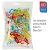 Westcott Mini Nähklammern, 60 Stück bunte Näh-Clips aus Produktbild-Vorschau 2