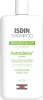 A white bottle of ISDIN Nutradeica Oily Dandruff Shampoo. Produktbild-Vorschau