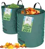 TTL GARDEN Gartensack 2x272L grün doppelt verstärkter Boden Produktbild-Vorschau 1