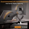 Monitorhalterungen, Doppel-Monitorhalterung, VESA 75/100, Produktbild-Vorschau 10