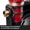 Close-up of a water pump component with text overlay. Produktbild-Vorschau