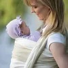 HOPPEDIZ Babytragetuch Gewebtes Tragetuch ab Geburt bis ins Produktbild-Vorschau 3