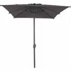 Sonnenschirm >Isa< in anthrazit - 200x255x300 (BxHxT) Produktbild-Vorschau 2