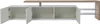 UnboxG TV-Lowboard 200 cm Weiß mit LED-Beleuchtung, Produktbild-Vorschau 13