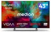 MEDION 108 cm (43 Zoll) QLED Fernseher (Smart-TV, Dolby Produktbild-Vorschau 1