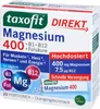 taxofit Direkt Magnesium 400 + B1, B12 a kyselina listová Náhled obrázku produktu 10