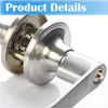 1 sada dveřních zámků knoflík interiérových dveří zámek do Náhled obrázku produktu 3