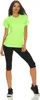 Mivaro Damen Sport T-Shirt atmungsaktiv schnelltrocknend Produktbild-Vorschau 2