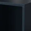 A close-up view of the corner and edge of a dark-colored cabinet or shelf. Anteprima dell’immagine prodotto