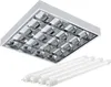 Oprawa rastrowa LED 4 x 60 cm T8 podtynkowa Podgląd zdjęcia produktu 2