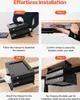 Cassetto sottopiano VEVOR 365 x 335 x 250 mm, installazione Anteprima dell’immagine prodotto 7