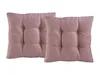 Set di 2 cuscini per sedia | Cuscini rosa antico 38 x 38 x Anteprima dell’immagine prodotto 3