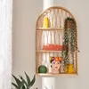 Scaffale da parete "anahi" in bambù beige 74x45 cm  - Anteprima dell’immagine prodotto 5