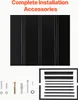 A collection of installation accessories for a VEVOR Fenstermarkise (window awning). Anteprima dell’immagine prodotto