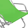 Schaukelstühle 2 Stk. Stahl Grün Produktbild-Vorschau 7