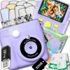 Digitální Instantní Fotoaparát Pro Děti S Tiskárnou + 32Gb Náhled obrázku produktu 1